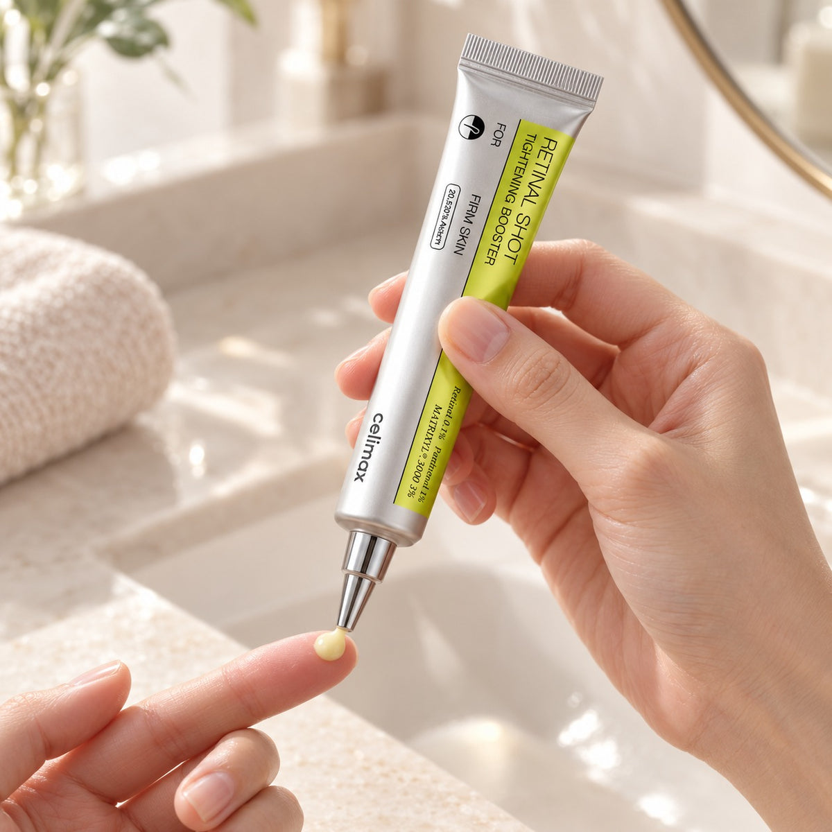 celimax Retinal Shot – En application