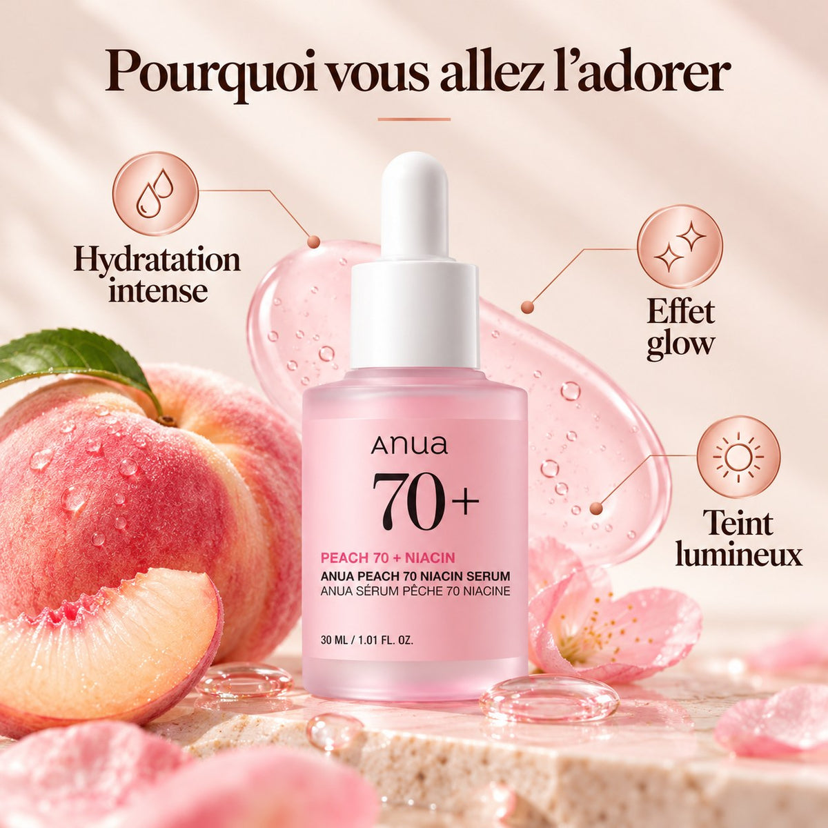 Peach – Bénéfices