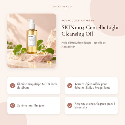 SKIN1004 Centella Light Cleansing Oil – Bénéfices